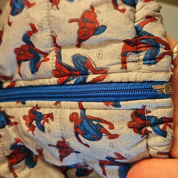 ✨️DISNEY STORE |MARVEL SPIDER-MAN ILLUSTRATION PUFFER JACKET| BOYS SIZE 7/8 - Picture 3 of 10